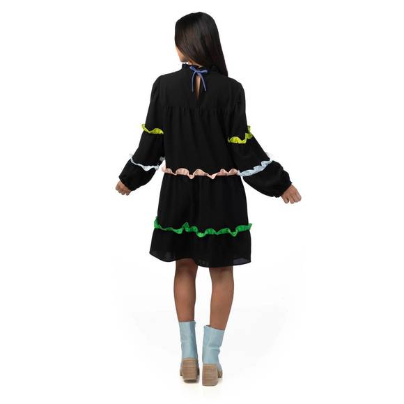 NEW CROSBY BY MOLLIE BURCH darby dress in black - Picture 2 of 2